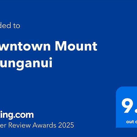 Апартаменты Downtown Маунт-Маунгани Экстерьер фото